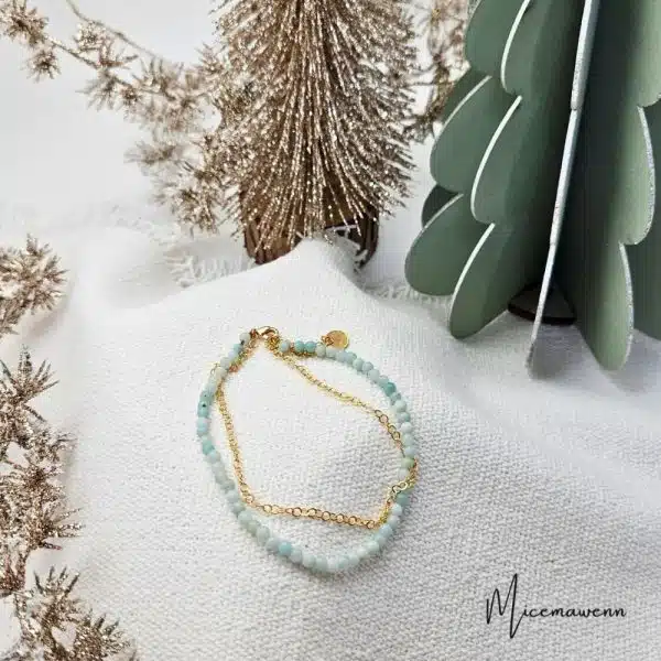 Chaine-de-cheville-double-chaine-dore-perles-vert
