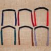 Cordon de lunettes Adulte Sport auto ajustable. Cordon de lunettes fixation chaussette sur la branche, tortillon flexible auto ajustable à l'arrière de la tête 17 coloris disponibles