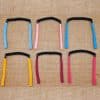 Cordon de lunettes Adulte Sport auto ajustable. Cordon de lunettes fixation chaussette sur la branche, tortillon flexible auto ajustable à l'arrière de la tête 17 coloris disponibles