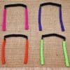 Cordon de lunettes Adulte Sport auto ajustable. Cordon de lunettes fixation chaussette sur la branche, tortillon flexible auto ajustable à l'arrière de la tête 17 coloris disponibles