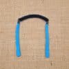 Cordon de lunettes Adulte Sport auto ajustable. Cordon de lunettes fixation chaussette sur la branche, tortillon flexible auto ajustable à l'arrière de la tête TURQUOISE