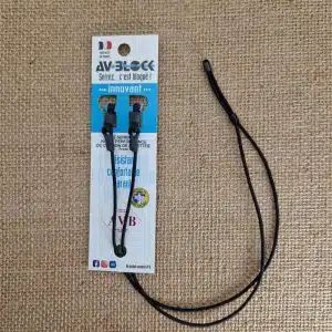Cordon de lunettes Adulte AVBlock Réglable Noir