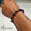 Bracelet-Hematite-Oeil de Tigre-Onyx d'Afrique du Sud