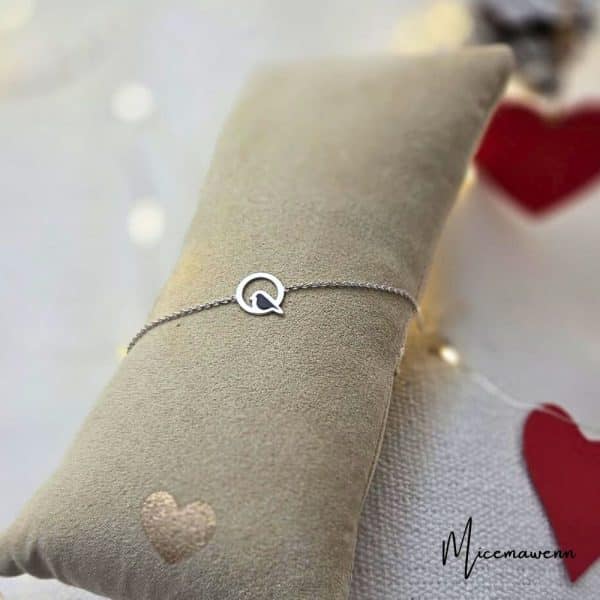 Bracelet oiseau argent 925