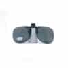 Clips solaires polarisés - Gris : respecte les couleurs naturelles