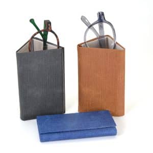 Douillette pliable pour lunettes. Douillette de voyage - 3 coloris disponibles