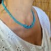 Collier étoile de mer Turquoise